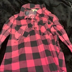 Long sleeve flannel
